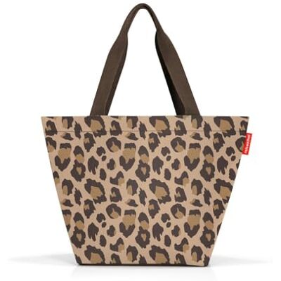 reisenthel shopper rymlig shoppingväska och ädel handväska i ett vattenavvisande material, leo macchiato, Einheitsgröße, Sporter reisenthel shopper rymlig shoppingväska och ädel handväska i ett vattenavvisande material, leo macchiato, Einheitsgröße, Sporter