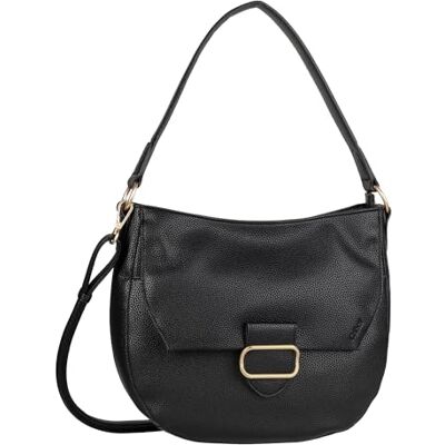 Gabor bags Melora dam Hobo Bag axelväska medelstor, svart, Medium Gabor bags Melora dam Hobo Bag axelväska medelstor, svart, Medium