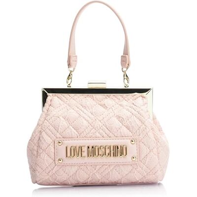 Love Moschino JC4021PP1I, handväska, dam, rosa, Rosa Love Moschino JC4021PP1I, handväska, dam, rosa, Rosa