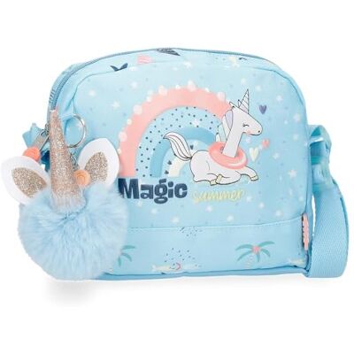 Enso Magic Summer Axelväska Blå 20,5 x 16,5 x 6 cm Polyester, Blå, Talla única, Axelväska Enso Magic Summer Axelväska Blå 20,5 x 16,5 x 6 cm Polyester, Blå, Talla única, Axelväska