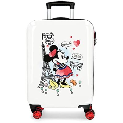 Disney Mimmi Around, Vit, 55x20x38, väska Disney Mimmi Around, Vit, 55x20x38, väska
