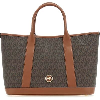 Michael Kors MD Satchel damhandväska, Brn/Bagage Michael Kors MD Satchel damhandväska, Brn/Bagage
