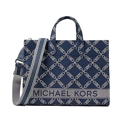 Michael Kors Gigi Handväska för kvinnor, Marinblå flerfärgad, 00 Michael Kors Gigi Handväska för kvinnor, Marinblå flerfärgad, 00
