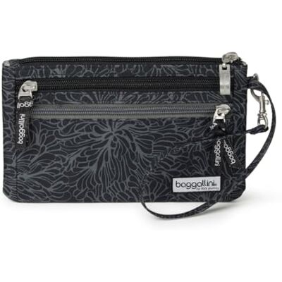 Baggallini RFID-valutaorganisatör, Midnattsblomma, En storlek, Rfid Currency Organizer Baggallini RFID-valutaorganisatör, Midnattsblomma, En storlek, Rfid Currency Organizer