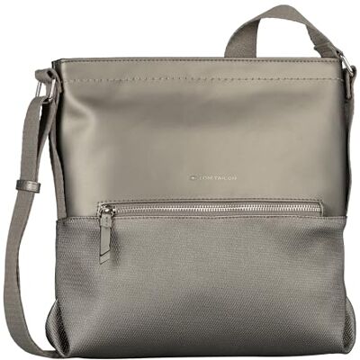 TOM TAILOR Erin dam axelväska crossbody bag medium, GRÅ, Medium TOM TAILOR Erin dam axelväska crossbody bag medium, GRÅ, Medium