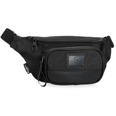 Pepe Jeans Blackmore Midjeväska Svart 30 x 13 x 5 cm Polyester med Konstläderdetaljer 2,03 L av Joumma Väskor, svart, Talla única, midjeväska Pepe Jeans Blackmore Midjeväska Svart 30 x 13 x 5 cm Polyester med Konstläderdetaljer 2,03 L av Joumma Väskor, svart, Talla única, midjeväska