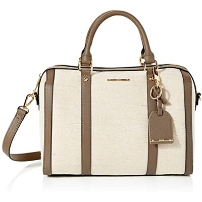 Geox Dam D Zene M Bag, Natural/Dk Taupe, Einheitsgröße Geox Dam D Zene M Bag, Natural/Dk Taupe, Einheitsgröße