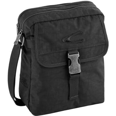 camel active Journey herrar axelväska crossbody bag liten, svart, 22,5x10,5x27,5 camel active Journey herrar axelväska crossbody bag liten, svart, 22,5x10,5x27,5
