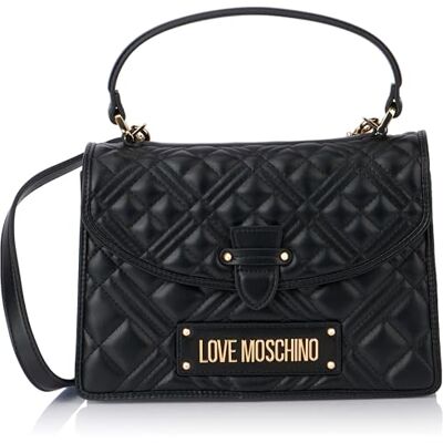 Love Moschino JC4149PP1LLA0000, handväska, dam, svart, unik, Svart, Taglia unica Love Moschino JC4149PP1LLA0000, handväska, dam, svart, unik, Svart, Taglia unica