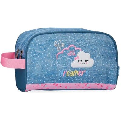 Enso Dreamer necessär två fack anpassningsbar blå 26 x 16 x 11 cm polyester av Joumma väskor, Blå, anpassningsbar necessär med två fack Enso Dreamer necessär två fack anpassningsbar blå 26 x 16 x 11 cm polyester av Joumma väskor, Blå, anpassningsbar necessär med två fack