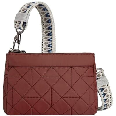 Travelon Unisex Boho Stöldskydd Kuvertväska Crossbody, Paprika, Paprika Travelon Unisex Boho Stöldskydd Kuvertväska Crossbody, Paprika, Paprika