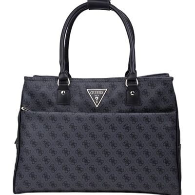 GUESS TWB83899190COA JESCO SHOPPER TOTE Dam KOAL en storlek, Kol, Taglia unica GUESS TWB83899190COA JESCO SHOPPER TOTE Dam KOAL en storlek, Kol, Taglia unica