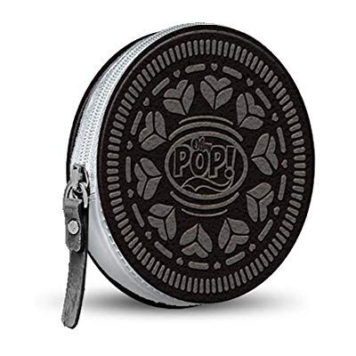 Oh My Pop! Oh My Pop Svart kaka-rund börs myntpåse, 12 cm, svart Oh My Pop! Oh My Pop Svart kaka-rund börs myntpåse, 12 cm, svart