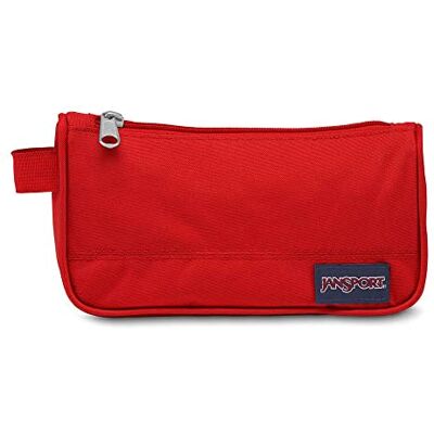 JANSPORT Medium Accessory Pouch, medium påse, 0.8 L, 12 x 22 x 4.5 cm, Red Tape JANSPORT Medium Accessory Pouch, medium påse, 0.8 L, 12 x 22 x 4.5 cm, Red Tape