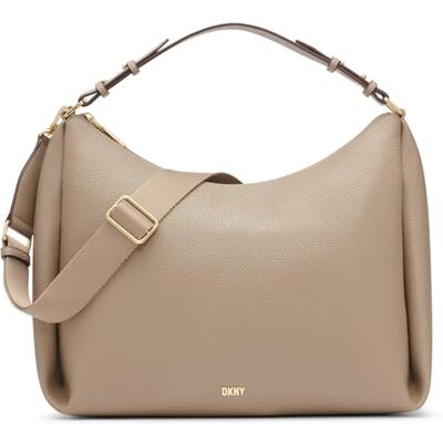 DKNY Hailey Convertible Hobo, Toffee, Toffee DKNY Hailey Convertible Hobo, Toffee, Toffee