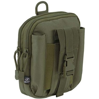 Brandit Molle Pouch Functional liten ficka blandad, Oliv- funktionell Brandit Molle Pouch Functional liten ficka blandad, Oliv- funktionell