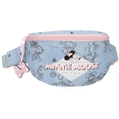 Disney Joumma Bags Mimmi American Darling pennfodral, axelväskor, blå och rosa, perfekt för att organisera och bära blyertspennor och pennor, flera fack., midjeväska, Einheitsgröße, midjeväska Disney Joumma Bags Mimmi American Darling pennfodral, axelväskor, blå och rosa, perfekt för att organisera och bära blyertspennor och pennor, flera fack., midjeväska, Einheitsgröße, midjeväska
