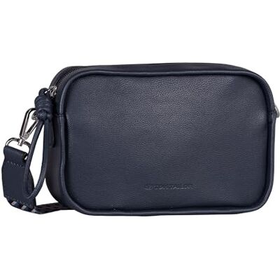 TOM TAILOR Tatiana dam axelväska handväska medium, blå, Medium TOM TAILOR Tatiana dam axelväska handväska medium, blå, Medium