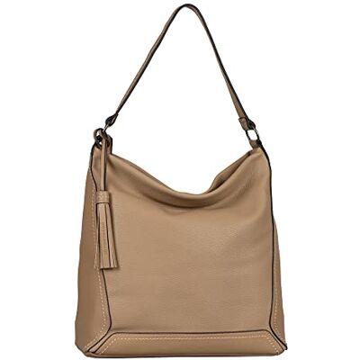 TOM TAILOR Dam Isa axelväska, beige, Beige TOM TAILOR Dam Isa axelväska, beige, Beige