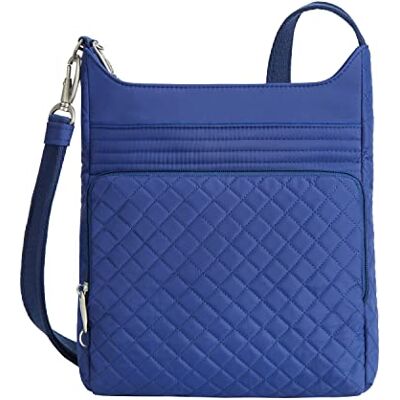 Travelon Stöldskydd Boho North/South Crossbody, Frodig blå, One Size, Stöldskydd Boho North/South Crossbody Travelon Stöldskydd Boho North/South Crossbody, Frodig blå, One Size, Stöldskydd Boho North/South Crossbody