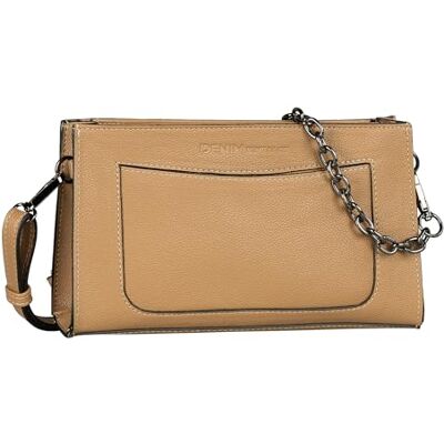 TOM TAILOR Denim Lennon dam axelväska crossbody bag liten, BRUN, Small TOM TAILOR Denim Lennon dam axelväska crossbody bag liten, BRUN, Small