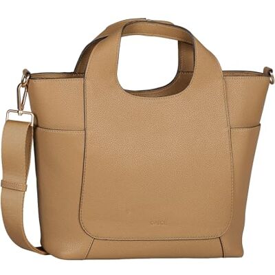 Gabor bags Adira dam shopper axelväska dragkedja medelstor brun Gabor bags Adira dam shopper axelväska dragkedja medelstor brun