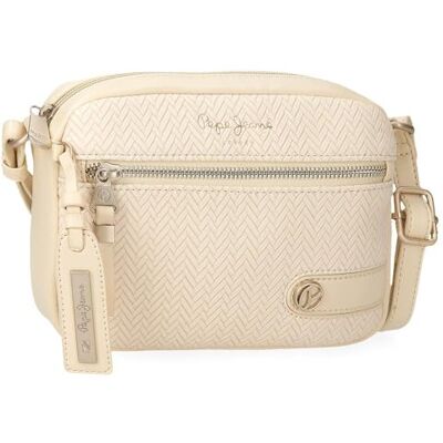 Pepe Jeans Sprig Axelväska Beige 21 x 4 x 5 cm Konstläder av Joumma Bags, beige, Talla única, axelväska Pepe Jeans Sprig Axelväska Beige 21 x 4 x 5 cm Konstläder av Joumma Bags, beige, Talla única, axelväska