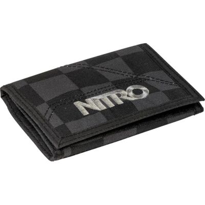 NITRO Snowboards 2018 myntbörs, 14 cm, svart (checker), Svart (checker), 14 centimeters, myntbörs NITRO Snowboards 2018 myntbörs, 14 cm, svart (checker), Svart (checker), 14 centimeters, myntbörs