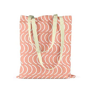 Bonamaison , Tryckt bärväska, återanvändbar shoppingväska, shoppingväska, maskintvättbar, miljövänlig, vikbar, tygväska med handtag, 34 x 40 cm tillverkad i Turkiet, Multicolor, One size, Med handtag Bonamaison , Tryckt bärväska, återanvändbar shoppingväska, shoppingväska, maskintvättbar, miljövänlig, vikbar, tygväska med handtag, 34 x 40 cm tillverkad i Turkiet, Multicolor, One size, Med handtag