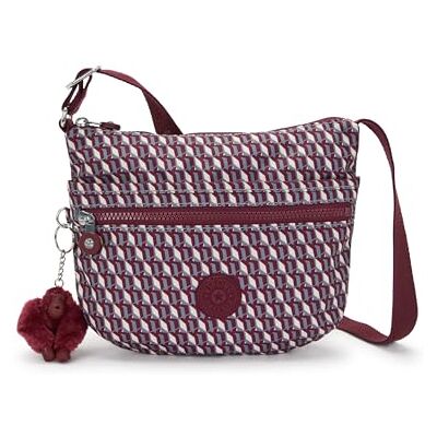 Kipling Arto S Liten Crossbody, Sparkled Beige, Beige Kipling Arto S Liten Crossbody, Sparkled Beige, Beige