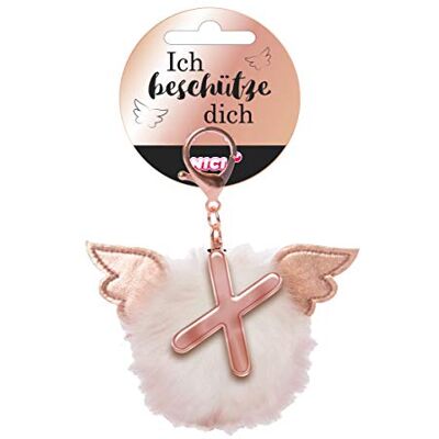 NICI - Angel PomPom - X - Guld - Nyckelring NICI - Angel PomPom - X - Guld - Nyckelring