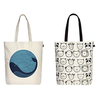 Eco Right Eco höger söt kanvas tygväska estetisk tygväska för kvinnor lärare shopping presentpåse perfekt för matvaror, skola och strand, Vitt, En storlek, Utility Eco Right Eco höger söt kanvas tygväska estetisk tygväska för kvinnor lärare shopping presentpåse perfekt för matvaror, skola och strand, Vitt, En storlek, Utility