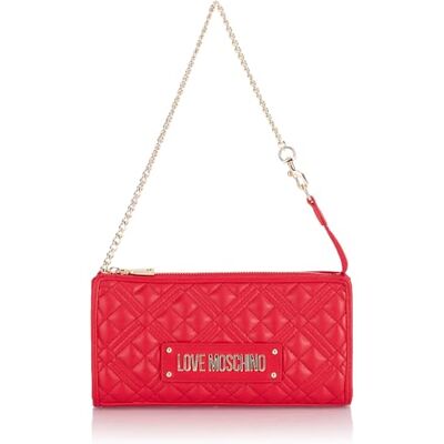 Love Moschino JC4011PP1LLA0500, handväska, dam, röd, unik, Röd, Taglia unica Love Moschino JC4011PP1LLA0500, handväska, dam, röd, unik, Röd, Taglia unica