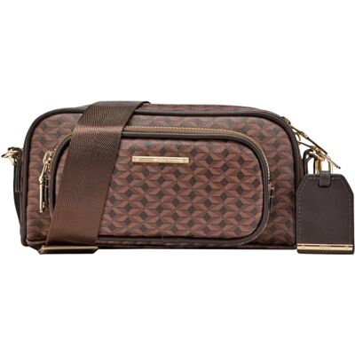 Geox Women's D GRAISY F A Bag, DK Brown, Dk brun Geox Women's D GRAISY F A Bag, DK Brown, Dk brun