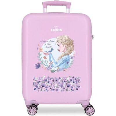 Disney Frozen Close to The Heart Barnväska Hård Kombinationslås Sida 4 Hjul Handbagage är tillverkat av ABS, ett styvt och lätt material., Lila, Talla única, Kabinväska Disney Frozen Close to The Heart Barnväska Hård Kombinationslås Sida 4 Hjul Handbagage är tillverkat av ABS, ett styvt och lätt material., Lila, Talla única, Kabinväska