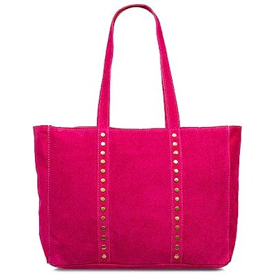 FIRENZE ARTEGIANI . Alonte axelväska kvinna äkta läder mocka. 38x12x30 cm. Färg: Fuchsia, Fuchsia, Utility FIRENZE ARTEGIANI . Alonte axelväska kvinna äkta läder mocka. 38x12x30 cm. Färg: Fuchsia, Fuchsia, Utility