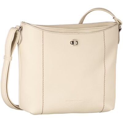 TOM TAILOR Elif dam axelväska crossbody bag medium, Vit, Medium TOM TAILOR Elif dam axelväska crossbody bag medium, Vit, Medium