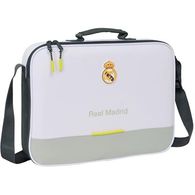 safta Real Madrid EQUIPATION 25/26 Utdragbar plånbok, axelväska, axelväska, bekväm och mångsidig, kvalitet och hållbarhet, 38 x 6 x 28 cm, vit, M, avslappnad, Vit, M, Vardaglig safta Real Madrid EQUIPATION 25/26 Utdragbar plånbok, axelväska, axelväska, bekväm och mångsidig, kvalitet och hållbarhet, 38 x 6 x 28 cm, vit, M, avslappnad, Vit, M, Vardaglig