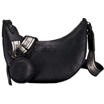 Boss Dam Addison halvmåne crossbody, svart, en storlek, Svart, en storlek Boss Dam Addison halvmåne crossbody, svart, en storlek, Svart, en storlek