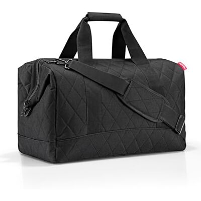 reisenthel Unisex allround L shoppingkorg, Rombus svart, Large, modern reisenthel Unisex allround L shoppingkorg, Rombus svart, Large, modern
