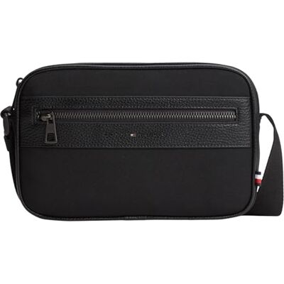 Tommy Hilfiger herr Th Repreve Ew Reporter Am0am14515 Crossover, svart (svart) Tommy Hilfiger herr Th Repreve Ew Reporter Am0am14515 Crossover, svart (svart)