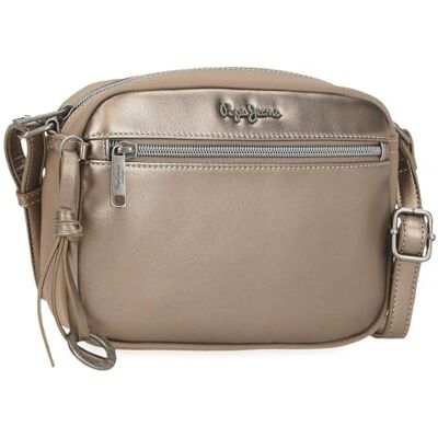 Pepe Jeans Ruby axelväska beige 21 x 14 x 5 cm polyester och PU av Joumma väskor, beige, Talla única, Axelväska Pepe Jeans Ruby axelväska beige 21 x 14 x 5 cm polyester och PU av Joumma väskor, beige, Talla única, Axelväska