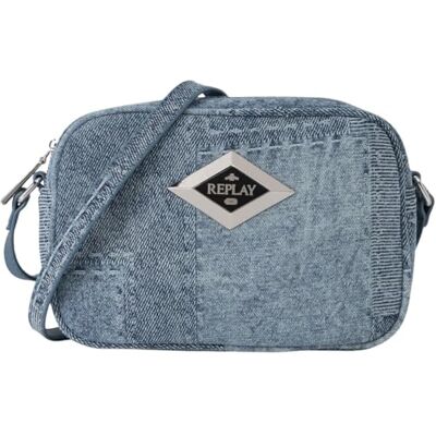 Replay dam FW3817 axelväska, 0796 medium denim, 0796 medium denim, Mittelgroße Replay dam FW3817 axelväska, 0796 medium denim, 0796 medium denim, Mittelgroße