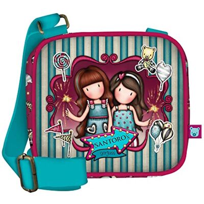 SANTORO -5018997637746 Mini Crossbody Axelväska Gorjuss Fairground Fireworks 16,5 x 15 x 6,5 cm, flerfärgad (1039GJ11) SANTORO -5018997637746 Mini Crossbody Axelväska Gorjuss Fairground Fireworks 16,5 x 15 x 6,5 cm, flerfärgad (1039GJ11)