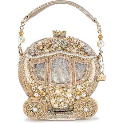 MARY FRANCES kvinnors dröm stor handväska, metallisk, Metallisk MARY FRANCES kvinnors dröm stor handväska, metallisk, Metallisk