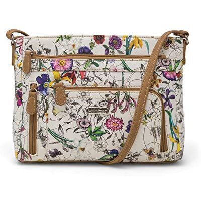 MultiSac dam Summerville East West crossbody väska, Vienna/Hazelnut en storlek MultiSac dam Summerville East West crossbody väska, Vienna/Hazelnut en storlek