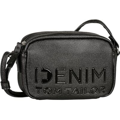 TOM TAILOR Denim Aveline dam axelväska handväska kameraväska medium, svart, Medium TOM TAILOR Denim Aveline dam axelväska handväska kameraväska medium, svart, Medium