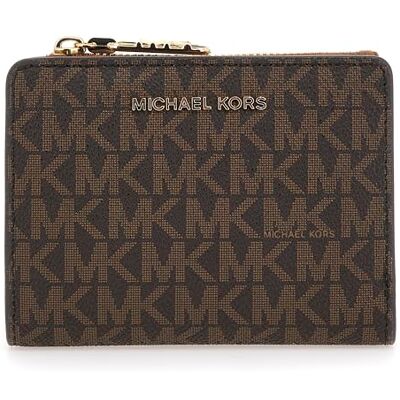Michael Kors MD Snap Coin Billfold, damväska, en, Brn/Bagage, Taglia unica Michael Kors MD Snap Coin Billfold, damväska, en, Brn/Bagage, Taglia unica