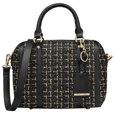 Geox Women's D ZENE S A Bag, svart/guld, Svart/guld Geox Women's D ZENE S A Bag, svart/guld, Svart/guld