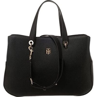 Tommy Hilfiger Dam Th Element Satchel, One Size, Schwarz Tommy Hilfiger Dam Th Element Satchel, One Size, Schwarz